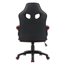 Fotel DEFENDER Saga Czerwono-czarny