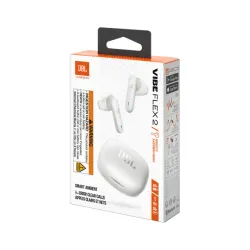 Słuchawki bezprzewodowe JBL Vibe Flex 2 White Douszne Bluetooth 5.3 Biały