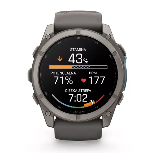 Smartwatch Garmin Fenix 9 51mm Pebble Grey/Titanium