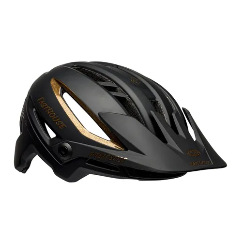 Kask rowerowy Bell Sixer Integrated MIPS fasthouse matte gloss black/gold