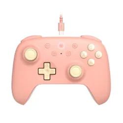 Pad 8BitDo Ultimate 2C Wired Controller do PC, Android Przewodowy Brzoskwiniowy