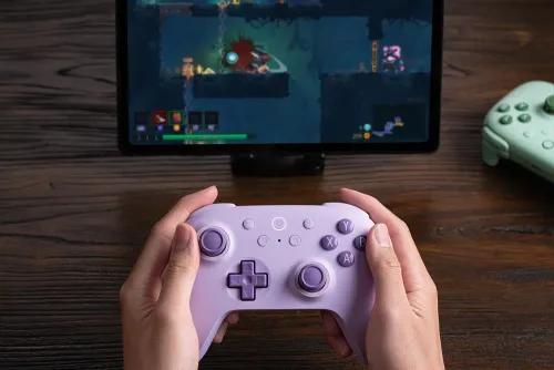 Геймпад 8Bitк Ultimate 2C Wireless Controller к PC, Android Беспроводной Purpurowy