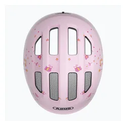 Kask rowerowy dziecięcy ABUS Smiley 3.0 rose princess