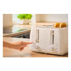 Toster Sencor STS 7540WH Ruszt do bułek Rozmrażanie 1860W