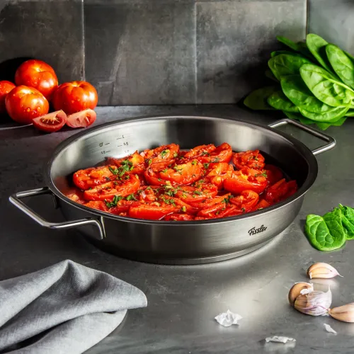 FISSLER Original Profi Collection 28 cm - patelnia ze stali nierdzewnej