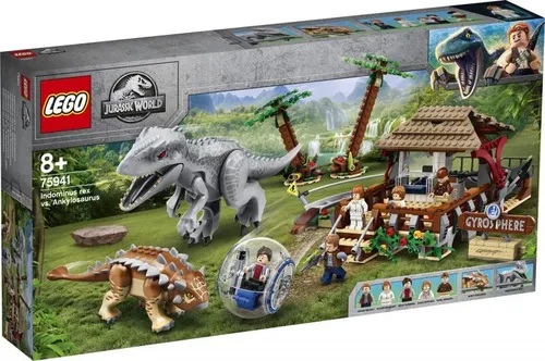 Конструктор Lego Jurassic World Indominus Rex против анкилозавра (75941)