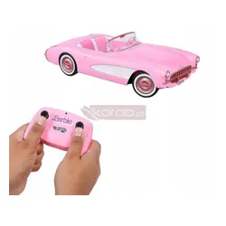 LALKA BARBIE FILMOWE AUTO HOT WHEELS CORVETTE samochód zdalnie sterowany RC HPW40