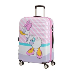 American Tourister Wavebreaker Disney Orta Bavul-Daisy pink kiss