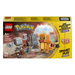 LEGO 72157 Pokémon SMART Play Charmander i Geodude — starcie w jaskini
