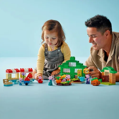 LEGO Świnka Peppa 10461 Ogród i szklarnia Dziadka Świnki