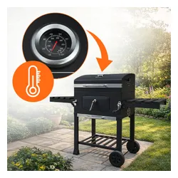 Grill węglowy VELACO VL17 Czarny