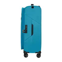 Средний расширяемый чемодан Samsonite Litebeam-ocean blue