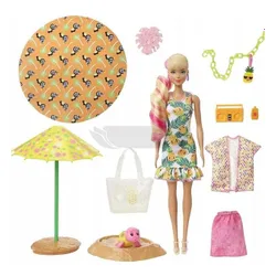 Lalka Barbie Piana Niespodzianka Color Reveal Ananas GTN17