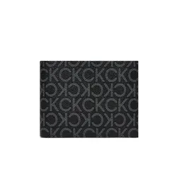 Calvin Klein Большой мужской кошелек Ck Must Mono Bifold 5Cc W/Coin K50K511671