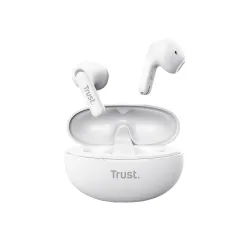 Słuchawki bezprzewodowe Trust Yavi ENC Douszne Bluetooth Biały