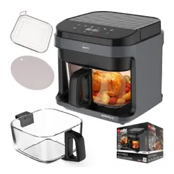 Air Fryer Frytkownica beztłuszczowa ELDOM FR500 5.5l z okienkiem do obserwacji postępów