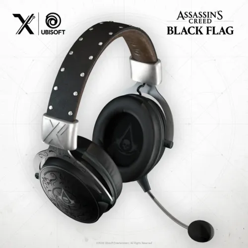 Słuchawki bezprzewodowe z mikrofonem Lexip Assassin's Creed Black Flag Resynced - Tattoo Headset