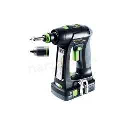 Festool C 18 HPC4, 0 ve-Plus Tornavida matkabı