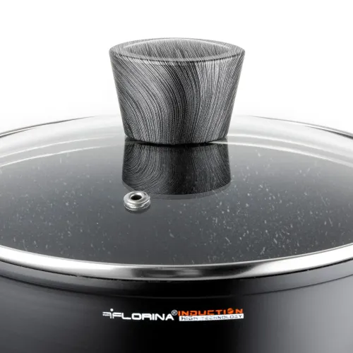 Garnek aluminiowy z pokrywką FLORINA BONO 4 l