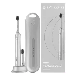 Szczoteczka soniczna SEYSSO Carbon Professional Silver