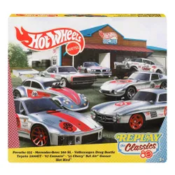 Zestaw pojazdów Hot Wheels Silver Series Mattel 80th Anniversary JHF01 (7 szt.)