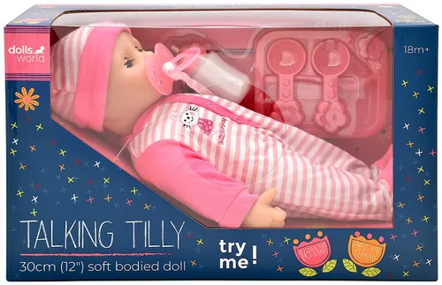 Lalka DOLLS WORLD Talking Tilly 016-78102