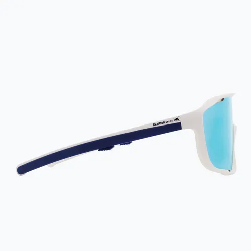 Okulary przeciwsłoneczne Red Bull SPECT Kraft white/smoke with blue mirror