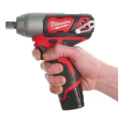 Milwaukee M12 BIW12-202C darbe anahtarı (2 pil, şarj cihazı,kılıf)