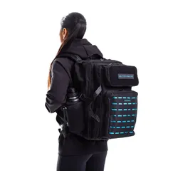 Plecak sportowy Built For Athletes Hero Large Backpack 45 l - black / aqua