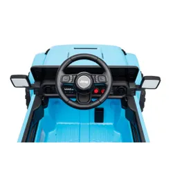 Auto Na Akumulator Jeep Rubicon 2X200W 24V Eva Skóra LED Pilot Radio MP3