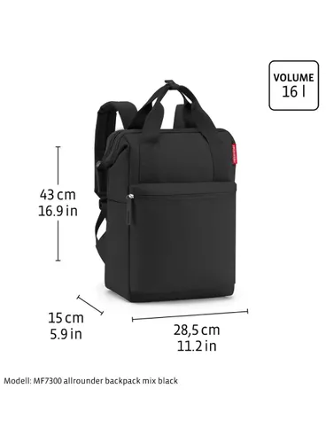 Plecak damski Reisenthel Allrounder Backpack - mix blush