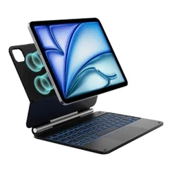 Etui na iPad Air 11 cali TYPECASE Edge Włókno węglowe Klawiatura