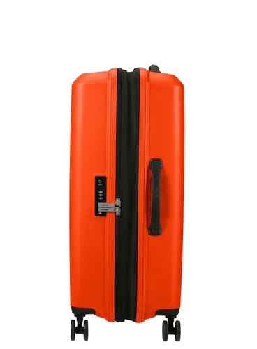 Walizka średnia poszerzana American Tourister AeroStep - bright orange