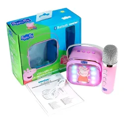 Mikrofon z głośnikiem Bluetooth OTL Technologies Peppa Pig 5W Różowy