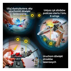 LEGO 75423 Star Wars SMART Play X-Wing Czerwona Piątka Luke