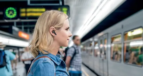 Słuchawki dokanałowe MIXX Streambuds Micro ANC Czarny