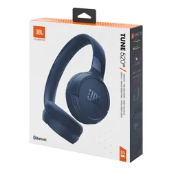 Słuchawki bezprzewodowe JBL TUNE 520 BT Nauszne Bluetooth 5.3 Niebieski