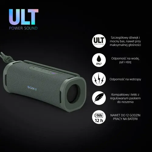 Głośnik Bluetooth Sony ULT Field 1 SRS-ULT10H Szary