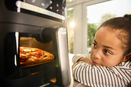 Air Fryer Frytkownica beztłuszczowa BRAUN MultiFry 5 HF5075IBK 6l z okienkiem do obserwacji postępów gotowania