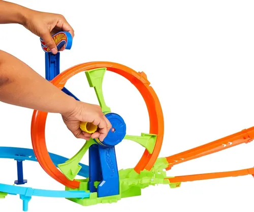 Tor Hot Wheels Let's Race Wyścigowa turbo pętla JBX65