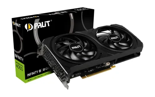 Karta graficzna Palit GeForce RTX 4060 Infinity 2 8GB GDDR6 128bit DLSS 3