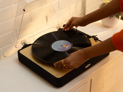 Gramofon HOUSE OF MARLEY Revolution Bluetooth Czarno-beżowy