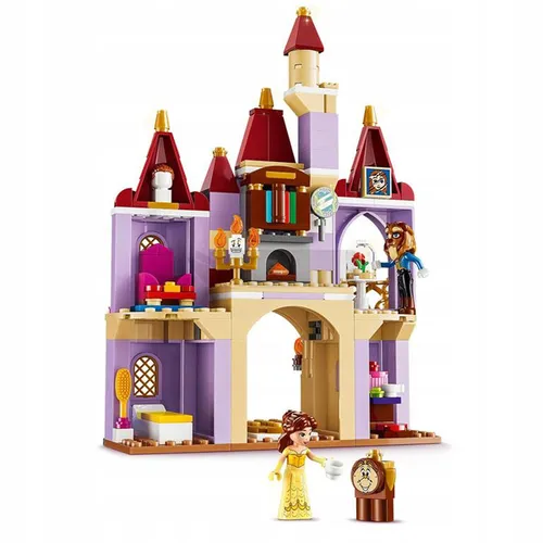 LEGO Disney 43289 Zaczarowany zamek Pięknej i Bestii, zestaw klocków 5+