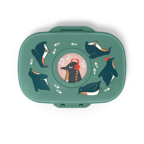 Lunchbox śniadaniówka Monbento MB Gram - green penguin