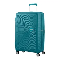 Большой чемодан American Tourister Soundbox - jade green