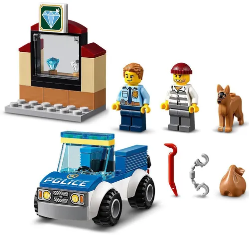 LEGO City Oddział policyjny z psem 60241