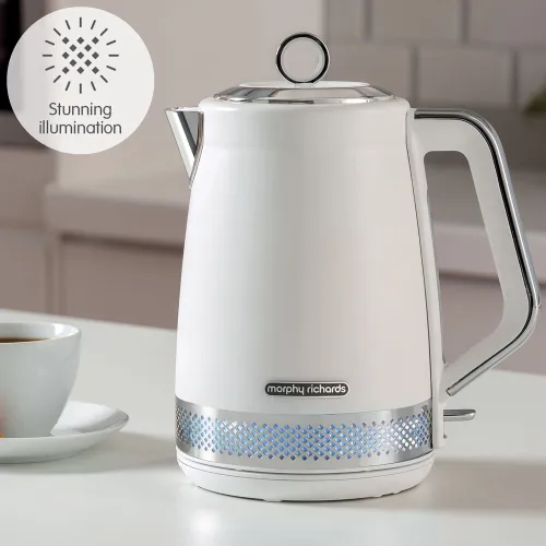 Электрический чайник MORPHY RICHARDS Illumination белый