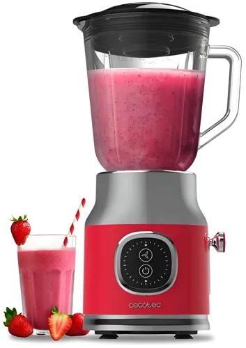 Blender kielichowy CECOTEC RetroTwist Czerwony
