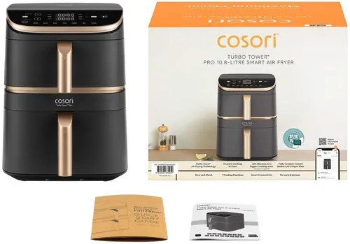 Air Fryer Frytkownica beztłuszczowa COSORI Turbo Tower Pro Smart CAF-DC123S-DEUR 10.8l (WiFi)