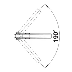 Bateria BLANCO Avona-S 526170 Czarny